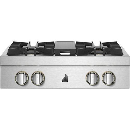 JennAir - RISE 30" Built-In Gas Cooktop - Stainless Steel