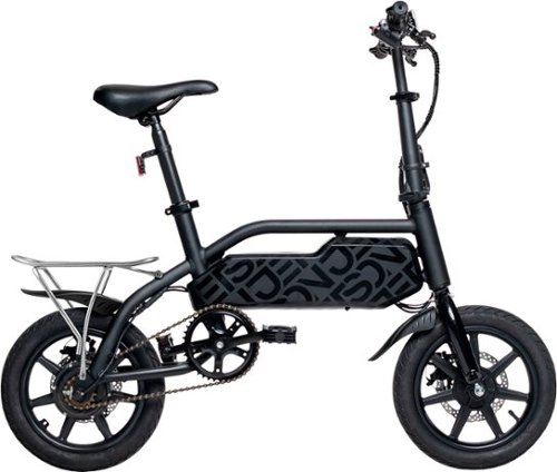Jetson - J5 eBike with 30 miles Max Operating Range & 15 mph Max Speed - Black