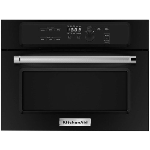 KitchenAid - 1.4 Cu. Ft. Built-In Microwave - Black