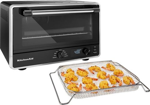 KitchenAid - Digital Countertop Oven with Air Fry - KCO124 - Black Matte