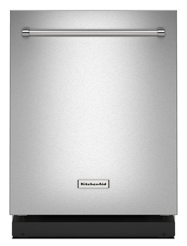 KitchenAid - Top Control Built-In Dishwasher with FreeFlex Fit Third Level Rack, 39 dBA - Stainless Steel