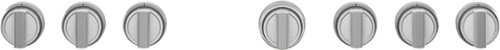 Knob Kit for Monogram 36" Pro Range - Stainless Steel