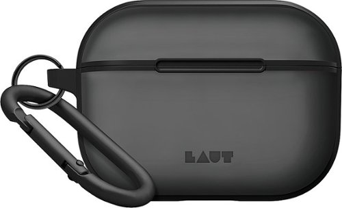 LAUT - Huex Protect Case for Apple AirPods Pro (1st & 2nd Generation) - Black