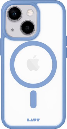 LAUT - Huex Protect Case with MagSafe for Apple iPhone 14 - Blue