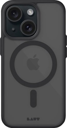 LAUT - Huex Protect Case with MagSafe for Apple iPhone 15 - Black