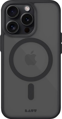 LAUT - Huex Protect Case with MagSafe for Apple iPhone 15 Pro - Black