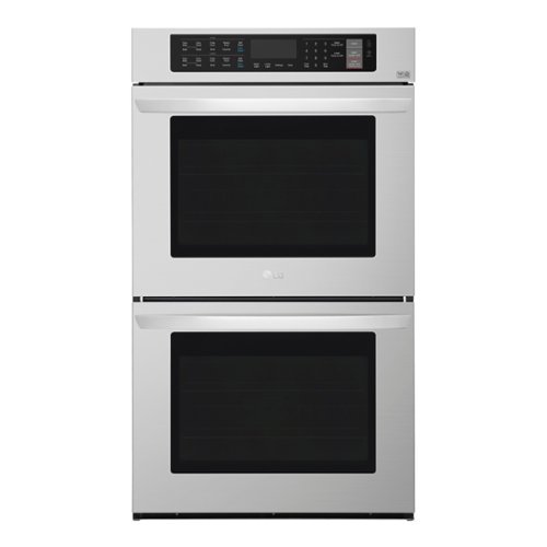 LG - 30" Built-In Electric Convection Double Wall Oven with EasyClean - Stainless Steel