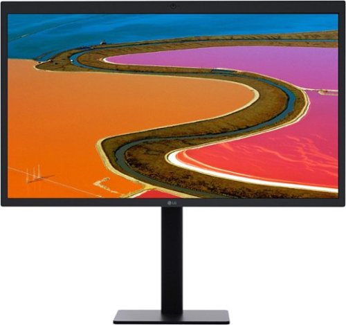 LG - Geek Squad Certified Refurbished UltraFine 27" IPS LED 5K UHD Monitor - Black