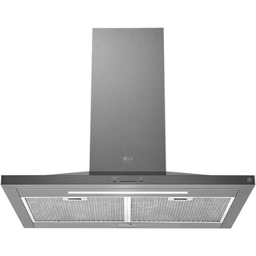 LG - STUDIO 30" Convertible Range Hood - Stainless Steel