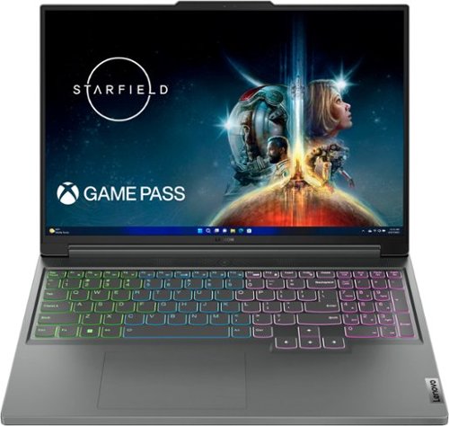 Lenovo - Legion Slim 5 16" Gaming Laptop WQXGA - Ryzen 7 7840HS with 16GB Memory - NVIDIA GeForce RTX 4060 8GB - 512GB SSD - Storm Grey