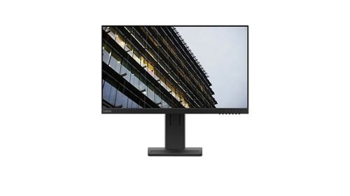 Lenovo - ThinkVision 23.8" E24-28 LED FHD Monitor (HDMI, DisplayPort, VGA) - Raven Black