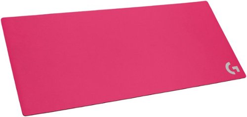 Logitech - G840 Cloth Gaming Mouse Pad with Rubber Base (Extra Large) - Pink