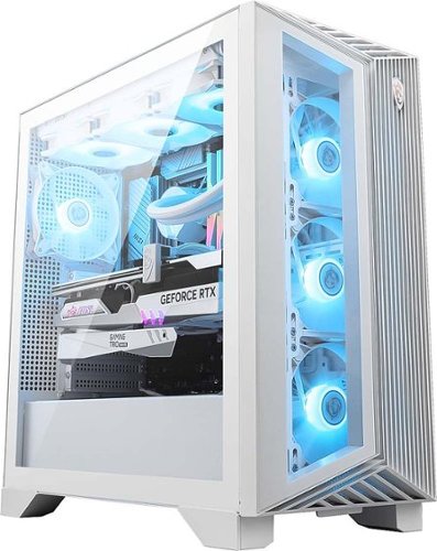 MSI - Aegis R2 Gaming Desktop - Intel Core i7-14700F - 32GB Memory - NVIDIA GeForce RTX 4070 Super - 2TB SSD - Black - White