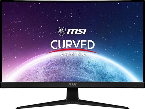 MSI - G27C4 E3 27" Curved FHD 180Hz 1ms Gaming Monitor (DisplayPort, HDMI) - Black