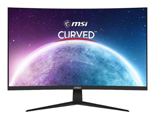 MSI - G321CU 32" Curved 4K UHD 144Hz 1ms FreeSync with HDR Gaming Monitor(DisplayPort,Type-C, HDMI) - Black