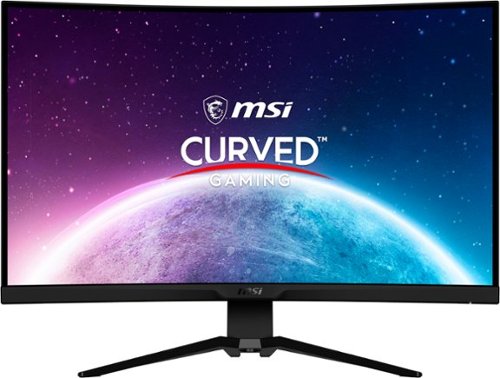 MSI - MAG 325CQRF QD 32" Curved QHD 170Hz 1ms FreeSync Quantum Dot Gaming Monitor (DIsplayPort, HDMI) - Black