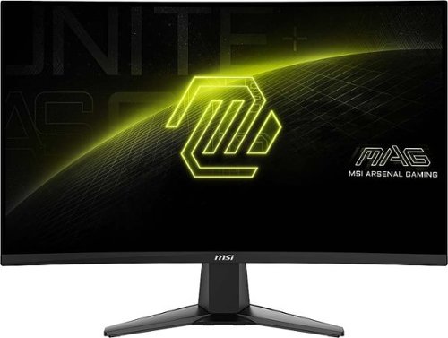 MSI - MAG27C6X 27" Curved FHD 250Hz 1ms Adaptive Sync Gaming Monitor with HDR ready (DisplayPort, HDMI, ) - Black