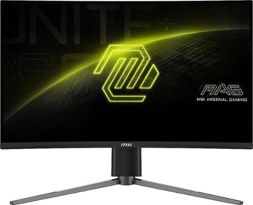 MSI - MAG27CQ6PF 27" Curved QHD 180Hz 0.5ms Gaming Monitor with HDR ready (DisplayPort, HDMI, ) - Black