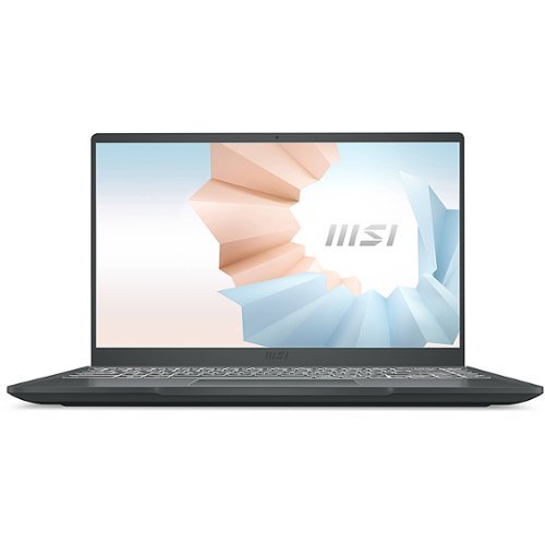 MSI - Modern 14 B11S 14" Laptop - Intel Core i5 - 8 GB Memory - 512 GB SSD - Carbon Gray