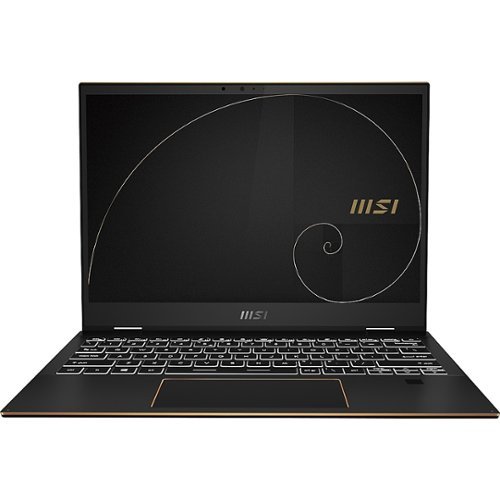 MSI - Summit E13 Flip Evo A12M 2-in-1 13.4" Touch-Screen Laptop - Intel Core i7 with 16GB Memory - 1 TB SSD - Ink Black