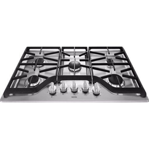 Maytag - 36" Built-In Gas Cooktop - Stainless Steel