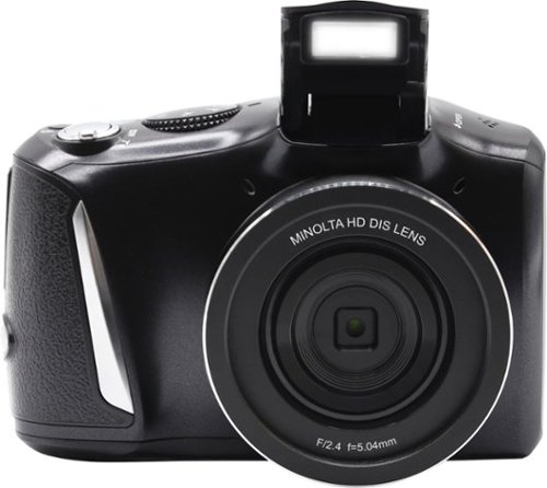 Minolta - MND50 4K Video 48.0 Megapixel Digitial Camera - Black