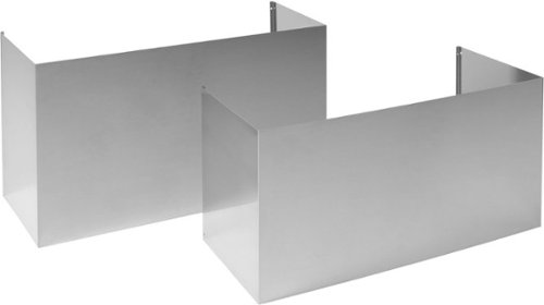 Monogram - 10 Ft. Duct Cover for ZVW1480SPSS Range Hood - Stainless Steel