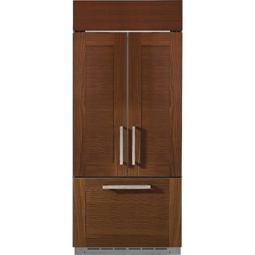 Monogram - 20.8 Cu. Ft. French Door Built-In Refrigerator - Custom Panel Ready