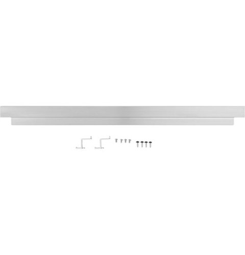 Monogram - 27" Single Wall Oven Bottom Trim Flush Mount Trim Accessory - Silver