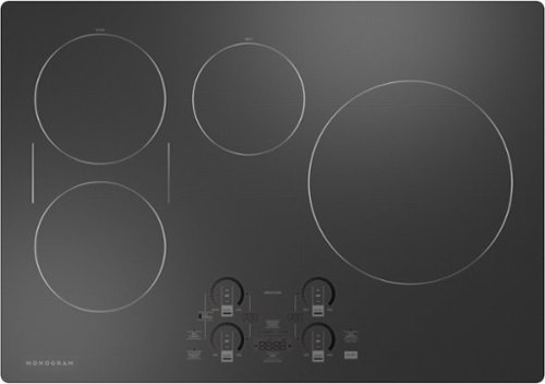 Monogram - 30" Built-In Induction Cooktop - Black Graphite