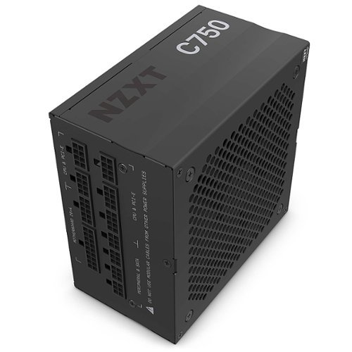 NZXT - C-750 ATX Gaming Power Supply - Black