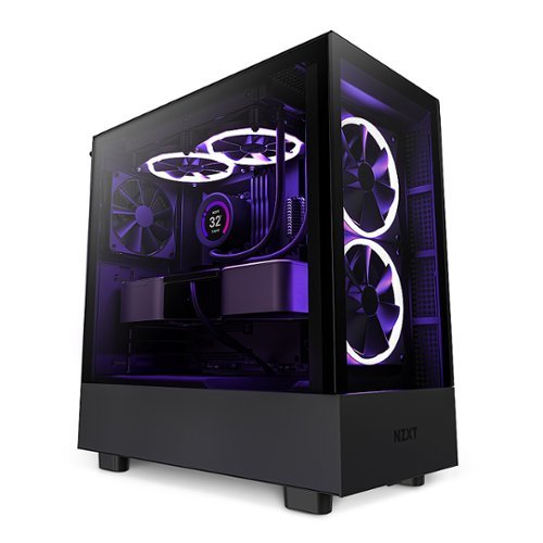 NZXT - H5 Elite ATX Mid-Tower Case - Black