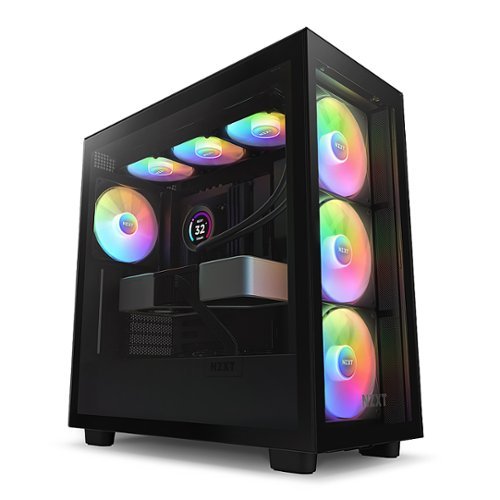 NZXT - H7 Elite Premium ATX Mid-Tower Case - Black