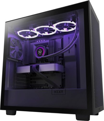 NZXT - H7 Flow ATX Mid-Tower Case - Black