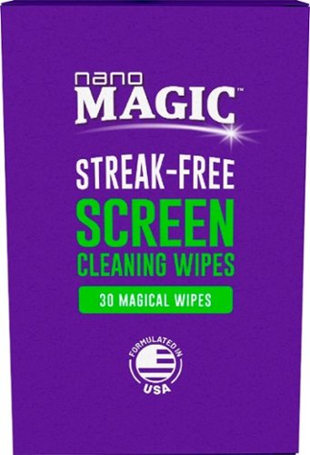 Nano Magic - 30 Pack Screen Cleaning Wipes - Purple