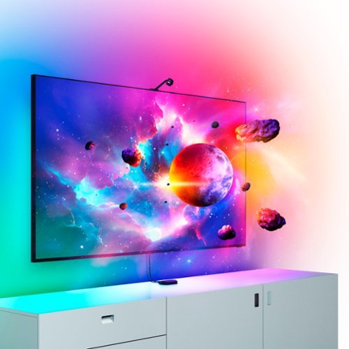 Nanoleaf - 4D - Screen Mirror + Lightstrip Kit (For TVs and Monitors up to 65") - Multicolor