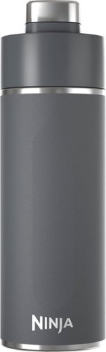 Ninja - Thirsti 24oz. Travel Bottle - Charcoal Gray