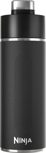 Ninja - Thirsti 24oz. Travel Bottle - Onyx Black