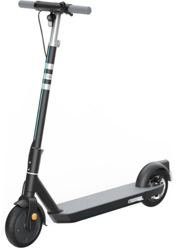 OKAI - Neon II Electric Scooter w/ 25 Miles Operating Range & 15.5 mph Max Speed - Black