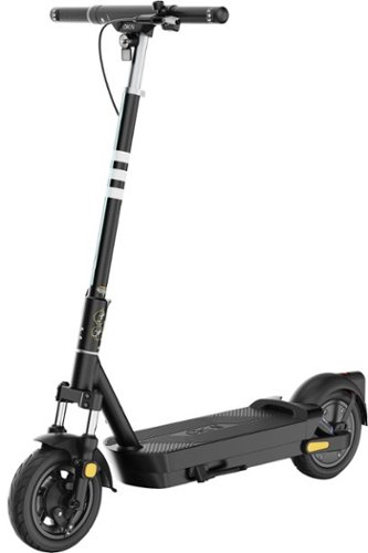 OKAI - Neon Ultra ES40 Dual-Suspension Electric Scooter w/ 43.5 Miles Max Operating Range & 24 mph Max Speed - Black