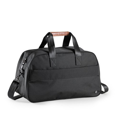 PKG - Westmount 26L Recycled Duffle Bag - Black/Tan