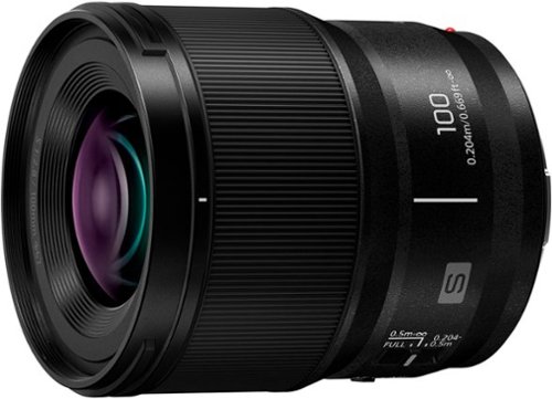 Panasonic - LUMIX Full Frame Camera Lens, S 100mm F2.8 MACRO