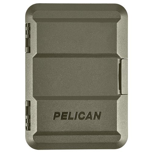 Pelican - Protector Wallet with MagSafe for Select Apple iPhones - Olive Green