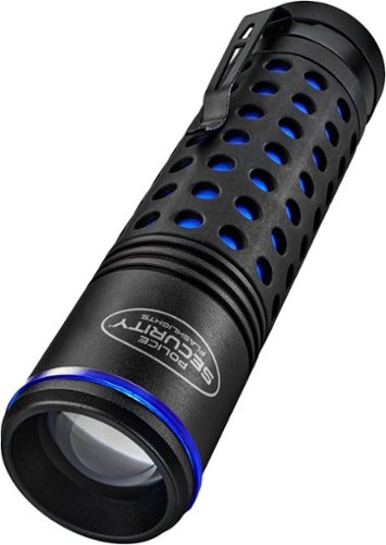 Police Security - 400 Lumen LED Flashlight - Black