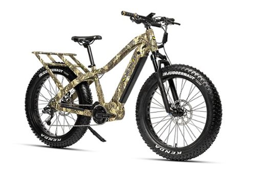 QuietKat - Apex Sport VPO E-Bike w/ Maximum Operating Range of 38 Miles and w/ Maximum Speed of 28 MPH - Medium - Angle Earth Camo