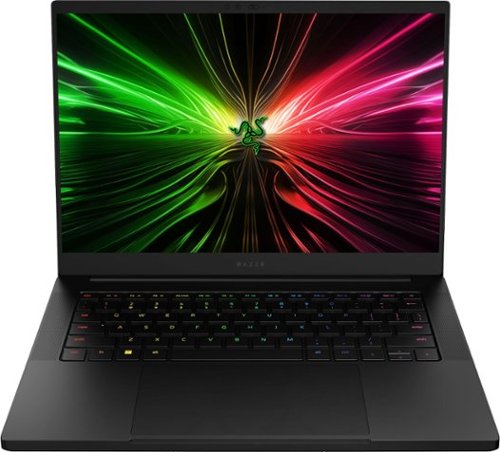 Razer - Blade 14 - 14" Gaming Laptop - QHD + 240 Hz - AMD Ryzen 9 8945HS - NVIDIA GeForce RTX 4070 - 32 GB RAM - 1 TB SSD - Black