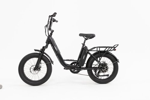 SWFT - V.X E-Bike w/ 37mi Max Operating Range & 20 mph Max Speed - Black