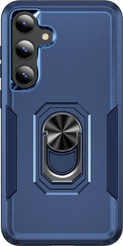 SaharaCase - ArmorPro Kickstand Case for Samsung Galaxy S24+ - Navy Blue