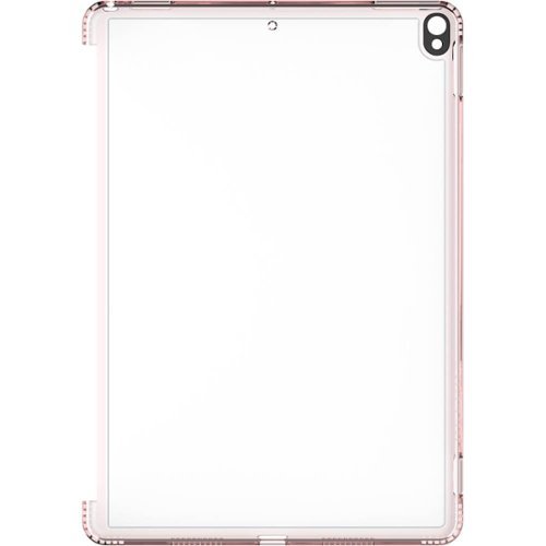 SaharaCase - Clear Case with Glass Screen Protector for Apple iPad Pro 12.9 - Clear Rose Gold