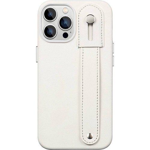 SaharaCase - FingerGrip Series Case with Strap for Apple iPhone 13 Pro - White